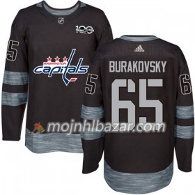 Dresovi Washington Capitals Andre Burakovsky 65 1917-2017 100th Anniversary Adidas Crna Authentic - Muške